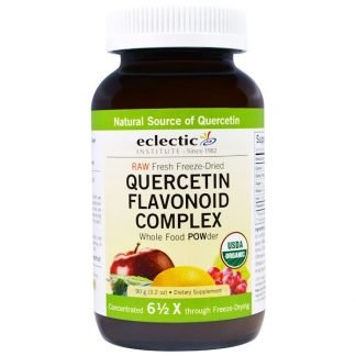 Eclectic Institute, クエルセチンフラボノイド複合体, ホールフード・パウダー, 3.2 オンス (90 g)