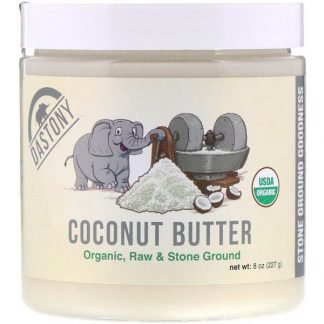 Dastony, ココナッツバター、100%オーガニック、8 oz (227 g)