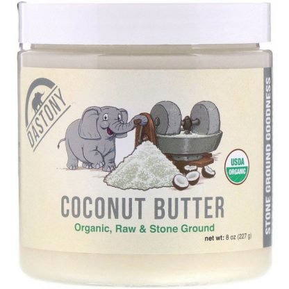 Dastony, ココナッツバター、100%オーガニック、8 oz (227 g)