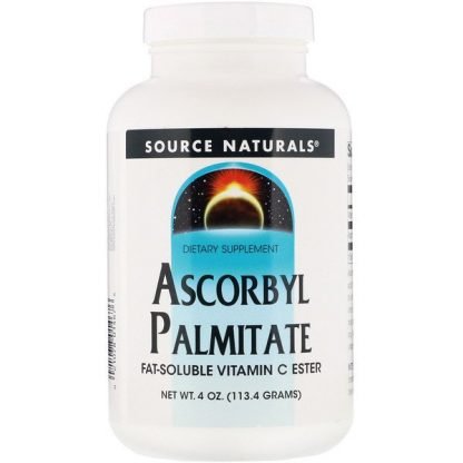 Source Naturals, パルミチン酸アスコルビル、 4 oz (113.4 g)パウダー