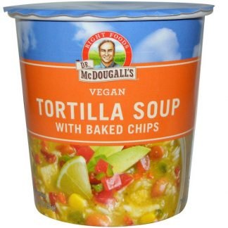 Dr. McDougall's, トルティアスープ, ベークドチップス入り, 2.0 オンス (56 g)