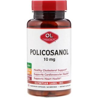 Olympian Labs Inc., ポリコサノール、10 mg、60ベジカプセル