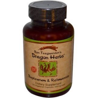 Dragon Herbs, 柴胡（サイコ） & 地黄（ジオウ）、500 mg、100 ベジカプセル