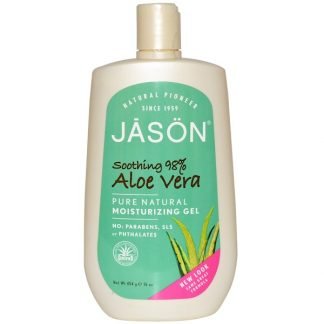 Jason Natural, ジェイソン, モイスチャリジング・ジェル、アロエ、16オンス(454g) (Discontinued Item)