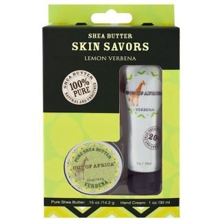 Out of Africa, Hand Cream, Pure Shea Butter Skin Saver, Hand Cream, Verbena, 0.5 oz (14.2 g), 1 oz (30 ml)