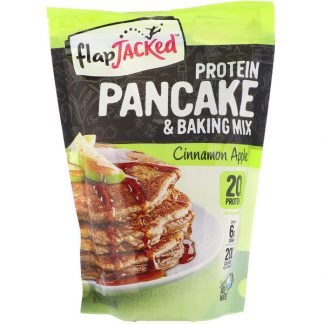FlapJacked, プロテインパンケーキとベーキングミックス、シナモンアップル、 12 oz (340 g)