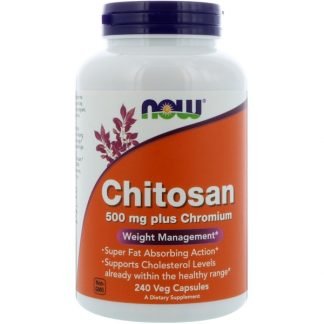 Now Foods, キトサン、500 mg、植物性カプセル 240粒