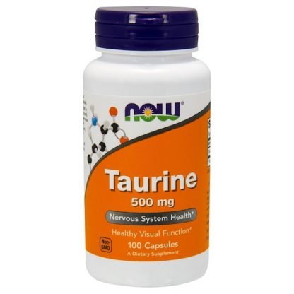 Now Foods, タウリン、500 mg、100粒
