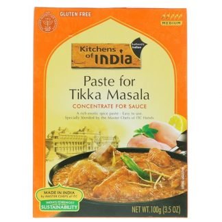 Kitchens of India, ティカマサラ用ペースト、ソース用濃縮、ミディアム、3.5 oz (100 g)
