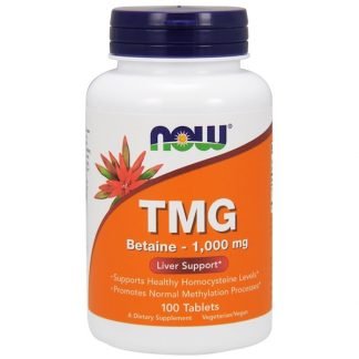 Now Foods, TMG (トリメチルグリシン)、1,000 mg、 100粒