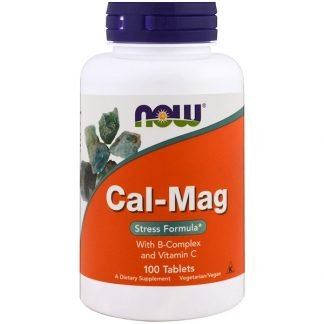 Now Foods, カル・マグ, ストレス用フォーミュラ, 100錠
