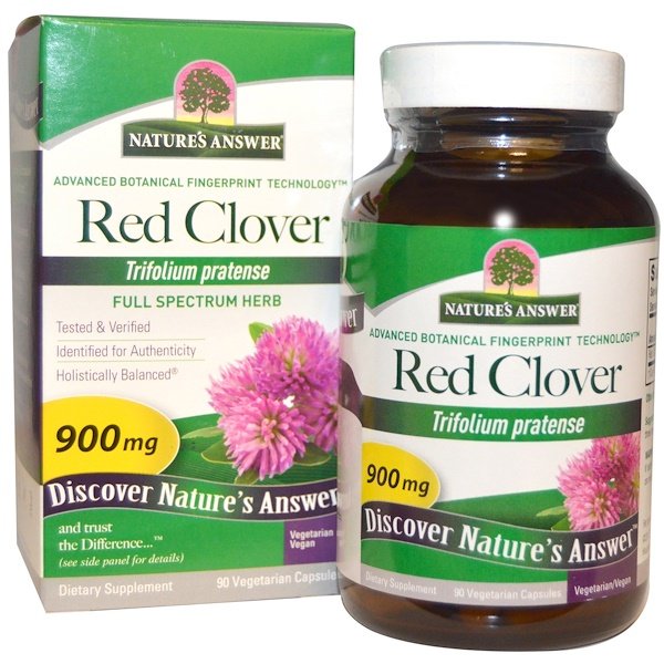 Nature's Answer, レッドクローバー, 900 mg, 90粒(ベジタブルカプセル)
