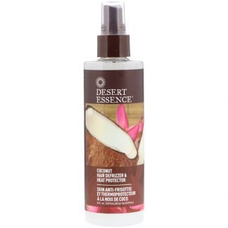 Desert Essence, ココナッツ・ヘア・デフリザー & ヒートプロテクター, 8.5 液量オンス (237 ml)