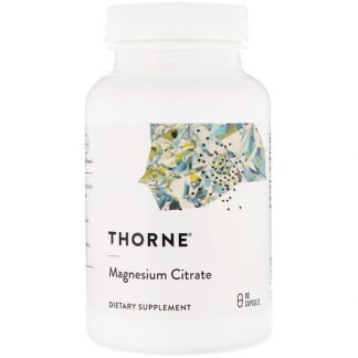 Thorne Research, マグネシウムクエン酸塩, 90 ベジキャップス (Discontinued Item)