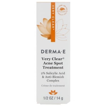 Derma E, ベリークリアアクネスポットトリートメント、14g（1/2oz）
