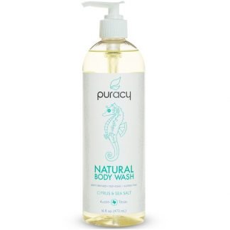 Puracy, ナチュラルボディウォッシュ、 シトラス &海塩、 16 液量オンス (473 ml)