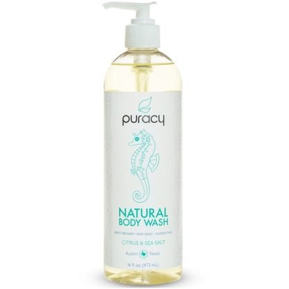 Puracy, ナチュラルボディウォッシュ、 シトラス &海塩、 16 液量オンス (473 ml)