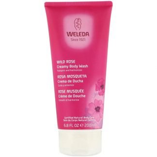 Weleda, ワイルドローズ・クリーミーボディーウォッシュ、 6.8液量オンス (200 ml)