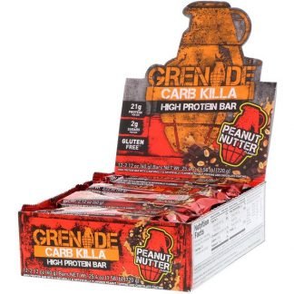 Grenade, カーブ キラ バー、ピーナツ ナッター、12個、各2.12 oz (60 g)