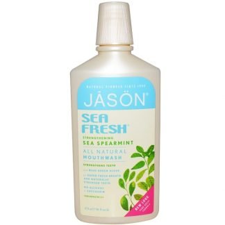 Jason Natural, Sea Fresh®（シー･フレッシュ）、マウスウォッシュ、海とミントの香り、16液量オンス(473 ml)