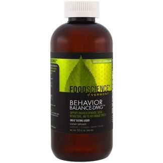 FoodScience, 行動のバランス - DMG液体（Behavior Balance-DMG Liquid）, 12液量オンス（360 ml）