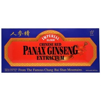 Imperial Elixir, 中国産赤パナックス朝鮮人参エキス、 10ボトル、 各0.34 fl oz (10 ml)