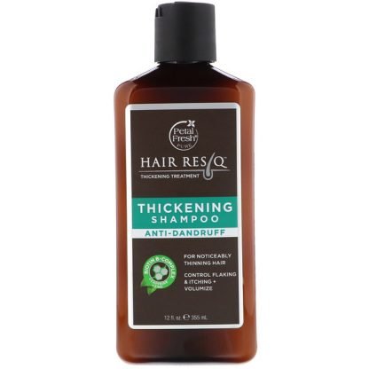 Petal Fresh, Pure、ヘアレスキューシックニングトリートメントシャンプー、ふけ防止、12液量オンス（355 ml）