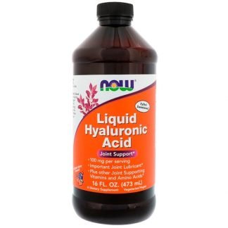 Now Foods, 液体ヒアルロン酸、ベリーフレーバー、 100mg、 16液量オンス (473 ml)