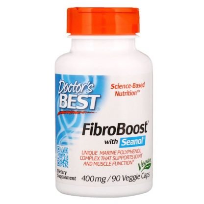 Doctor's Best, フィブロブースト, 400 mg, 90 ベジキャップ