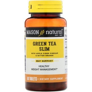 Mason Natural, 緑茶スリム、60錠