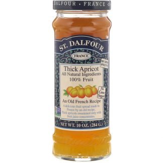 St. Dalfour, 濃厚アプリコット, デラックス 濃厚 アプリコット スプレッド, 10 oz (284 g)