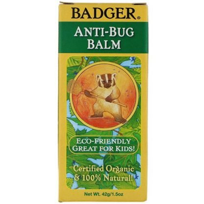 Badger Company, Organic, Anti-Bug Balm, 1.5 oz (42 g)