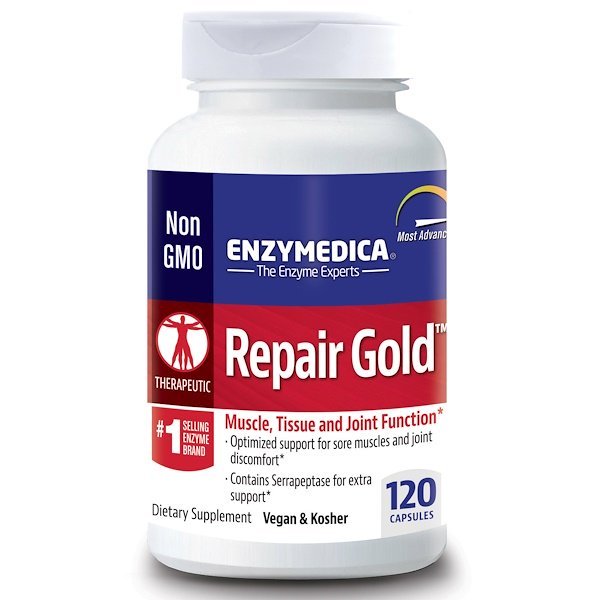 Enzymedica, リペアゴールド(Repair Gold), 120カプセル