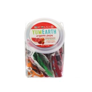 YumEarth, オーガニック ロリポップス, 25+ ポップス, 6 oz (170 g)