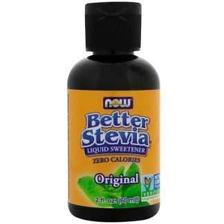 Now Foods, ベターステビア、液体甘味料、オリジナル、2 液量オンス (60 ml)