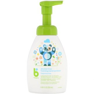 BabyGanics, フォーミング・ハンドサニタイザー, アルコールフリー, 無香料, 8.45 液量用(250 ml) (Discontinued Item)