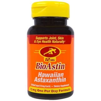 Nutrex Hawaii, BioAstin、12 mg、50ジェルカプセル