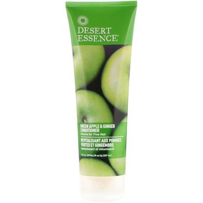 Desert Essence, コンディショナー、グリーンアップル＆ジンジャー、237ml（8fl oz）