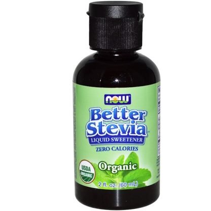 Now Foods, オーガニック・ベターステビア™, 液体甘味料, 2 液量オンス (60 ml)