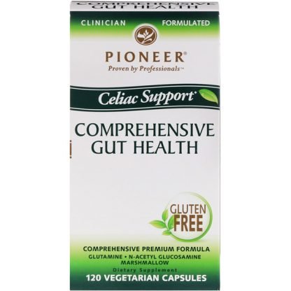 Pioneer Nutritional Formulas, コンプリヘンシブ・グット（Gut)ヘルス, セリアックサポート, 120 ベジタブルカプセル