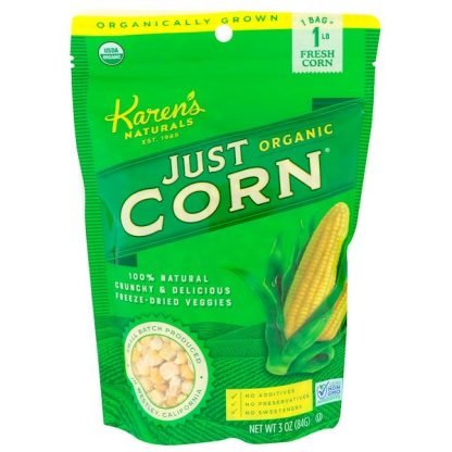 Karen's Naturals, オーガニックコーン, 3 oz (84 g)