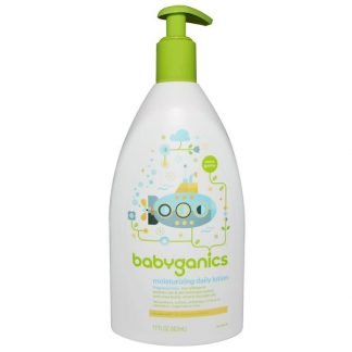 BabyGanics, 特別穏やか, 毎日の保湿ローション, 無香料, 17液量オンス（502 ml）