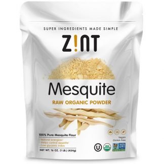 Zint, メスキート未加工オーガニックパウダー、454g（16オンス）