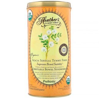 Heather's Tummy Care, タミーファイバー、オーガニックアカシアセネガルタミーファイバー、453g（16oz）