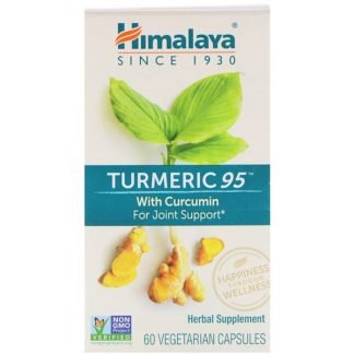 Himalaya, ターメリック95 クルクミン入り、ベジタリアンカプセル60錠