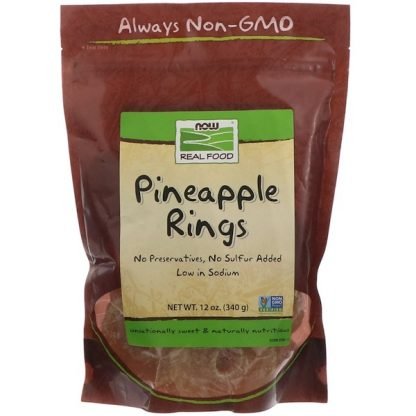 Now Foods, Pineapple Rings, 12 oz (340 g)