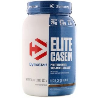 Dymatize Nutrition, エリートカゼイン、リッチチョコレート、2ポンド (907 g)