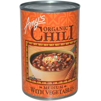 Amy's, オーガニック チリ、 野菜、 14.7 oz (416 g)