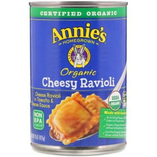 Annie's Homegrown, オーガニック・チージーラビオリ、 15 オンス (425 g)