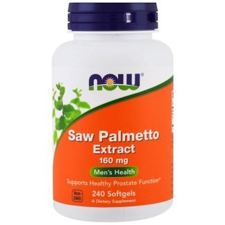 Now Foods, ソーパルメットエキス, 160 mg, 240 ソフトジェル